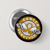 生存者14の付録蟹座 缶バッジ (正面&裏面)