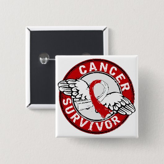 生存者14の口頭蟹座 缶バッジ (正面&裏面)