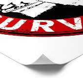 生存者14骨癌 ポスター (角)