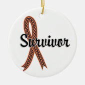 生存者17の子宮の蟹座 セラミックオーナメント (正面)