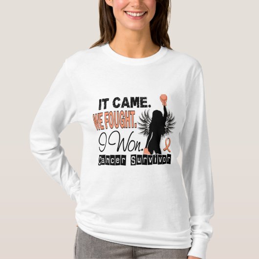 生存者22のEndometrial蟹座 Tシャツ (正面)