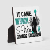 生存者22卵巣がん フォトプラーク (正面)