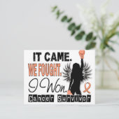 生存者22子宮内膜がん ポストカード (スタンド正面)