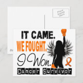 生存者22白血病 ポストカード (正面/裏面)