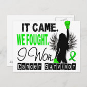 生存者22非ホジキンリンパ腫 ポストカード (正面/裏面)