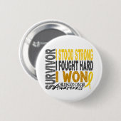 生存者4の幼年期の蟹座 缶バッジ (正面&裏面)