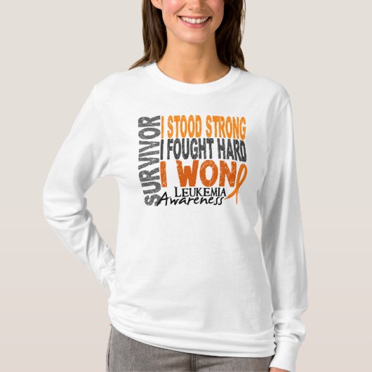 生存者4の白血病 Tシャツ (正面)