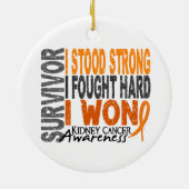 生存者4の腎臓の蟹座 セラミックオーナメント (裏面)