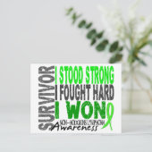 生存者4リンパ腫非ホジキン ポストカード (スタンド正面)