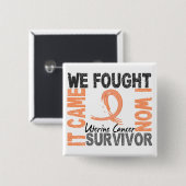 生存者5の子宮の蟹座 缶バッジ (正面&裏面)