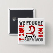 生存者5の打撃 缶バッジ (正面&裏面)