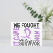 生存者5ホジキンリンパ腫 ポストカード (スタンド正面)