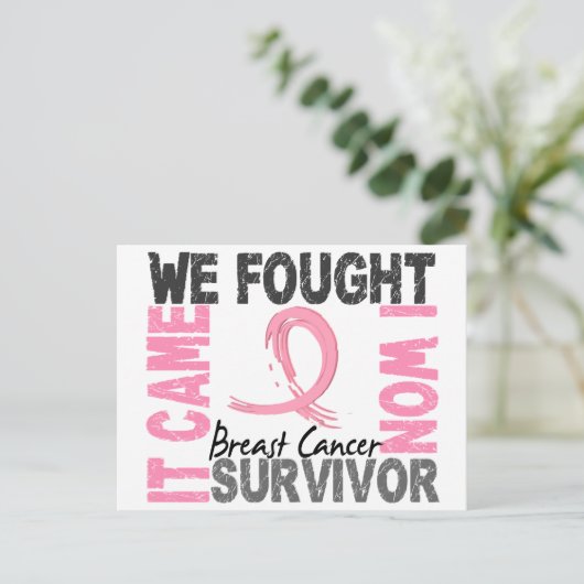 生存者5乳がん ポストカード (スタンド正面)