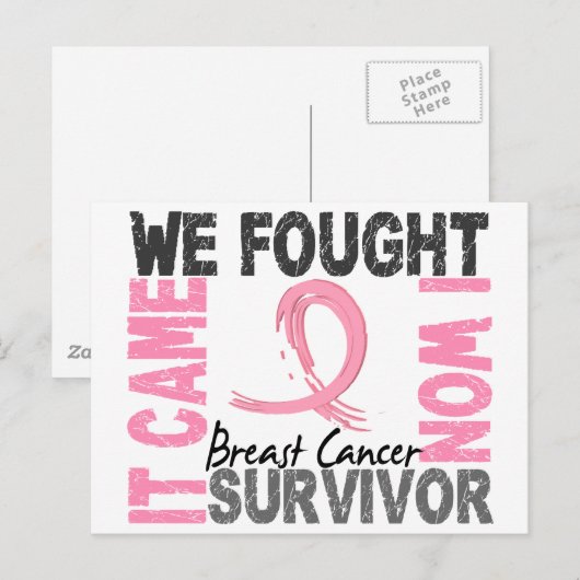 生存者5乳がん ポストカード (正面/裏面)