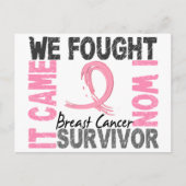 生存者5乳がん ポストカード (正面)