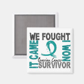 生存者5卵巣がん マグネット (正面/裏面)