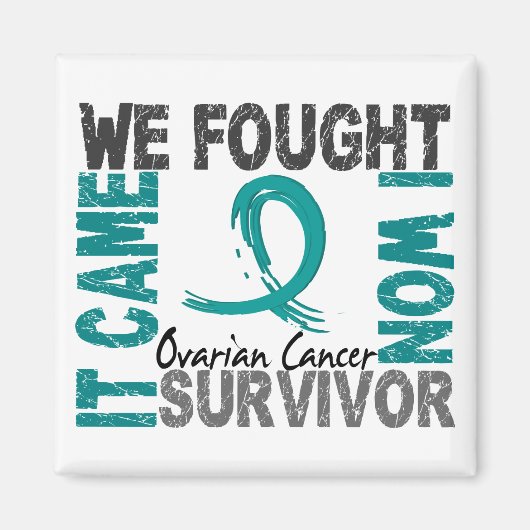 生存者5卵巣がん マグネット (正面)