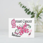 生存者6の乳癌 ポストカード (スタンド正面)