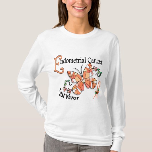 生存者6のEndometrial蟹座 Tシャツ (正面)