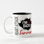 生存者7の心臓発作 ツートーンマグカップ (左)