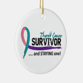 生存者8の甲状腺癌 セラミックオーナメント (右)