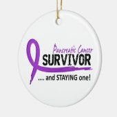 生存者8の膵臓癌 セラミックオーナメント (左)
