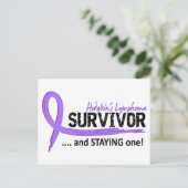 生存者8ホジキンリンパ腫 ポストカード (スタンド正面)