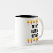 生存者 ツートーンマグカップ (正面右)