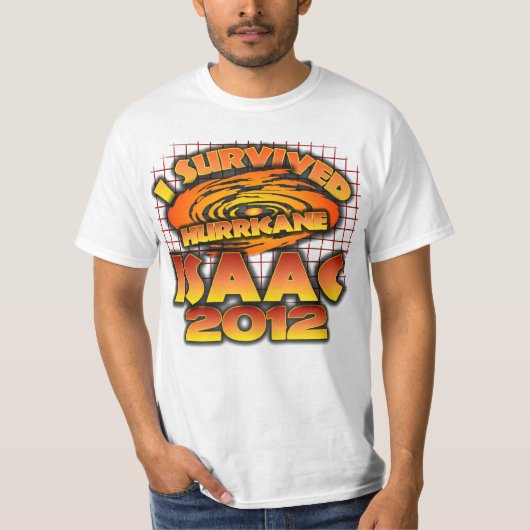 生存者-ハリケーンアイザック-湾海岸 Tシャツ (正面)