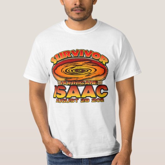 生存者-ハリケーンアイザック-湾海岸 Tシャツ (正面)