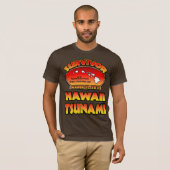 生存者-ハワイの津波 Tシャツ (正面フル)