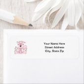 生存者（ピンクベア） ラベル (インサイチュ)