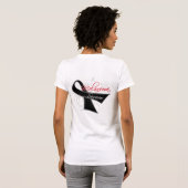 生存者-メラノーマ Tシャツ (裏面フル)