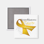 生存者 – 神経芽腫 マグネット (正面/裏面)