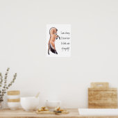 生存馬感動的プリント ポスター (キッチン)