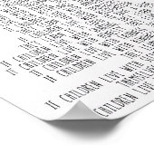 生学きている子#minimalism ポスター (角)