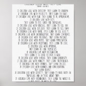 生学きている子#minimalism ポスター (正面)