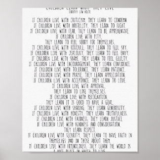 生学きている子#minimalism ポスター