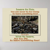 生学活する学こと ポスター (正面)