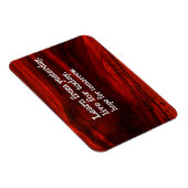 「生学活、希望」引用文フレキシブル感動的 マグネット (右側)