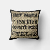 生実在活には元に戻すおたく版がない クッション (裏面)