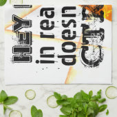 生実在活は元に戻さない、おたくバージョン – オレンジ キッチンタオル (折り畳み)