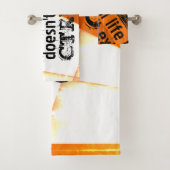 生実在活は元に戻さない、おたくバージョン – オレンジ バスタオルセット (インサイチュ)