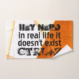 生実在活は元に戻さない、おたくバージョン – オレンジ バスタオルセット