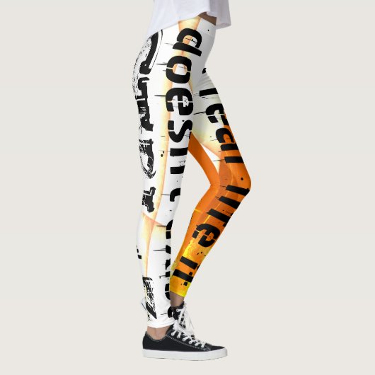 生実在活は元に戻さない、おたくバージョン – オレンジ レギンス (右)