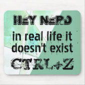 生実在活は元に戻さない、おたくバージョン – ミント マウスパッド (正面)