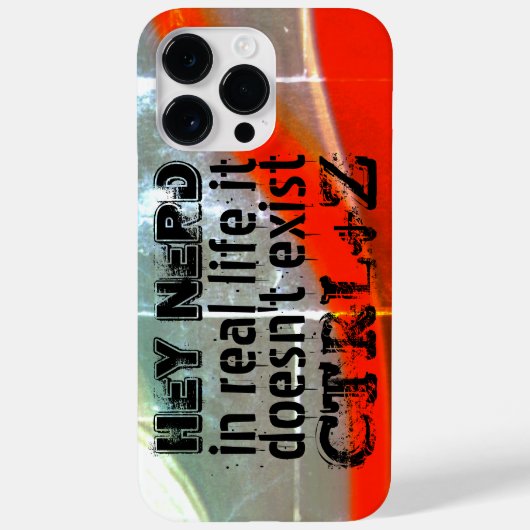 生実在活は元に戻さない、おたくバージョン – 赤… Case-Mate iPhoneケース (裏面)