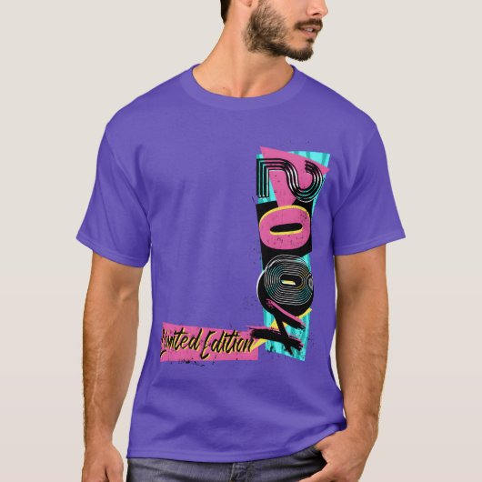 生年2004年 誕生日 80年代 90年代 限定版 f tシャツ (正面)