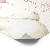 生後1年のお誕生日 ガチョウを引き取って ポスター (角)