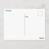 「生後1年の男の子」 ポストカード (裏面)